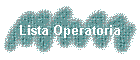 Lista Operatoria